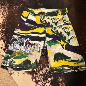 The North Face Multicolor Graphic Women's Bike Shorts